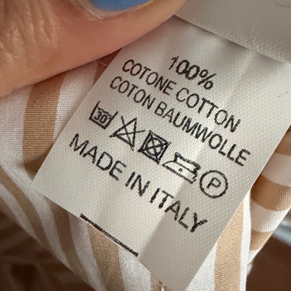 SCHOSTAL ROMA COTTON STRIPED PAJAMA SET - Picture 11 of 11